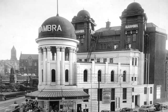 The Alhambra Theatre, Bradford, in 1957