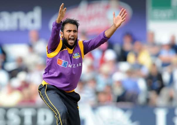 PROSPERED DOWN UNDER: Yorkshire and England's Adil Rashid. Picture: Steve Riding.