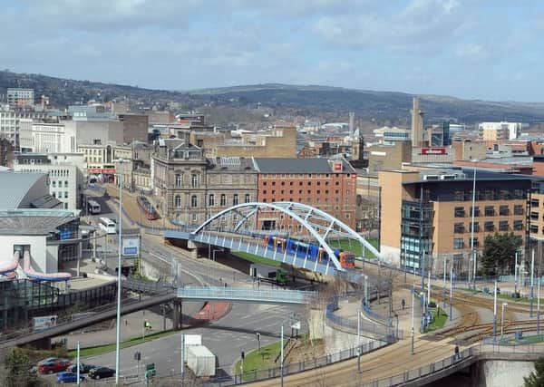 Northern cities like Sheffield are losing out to the South of England.