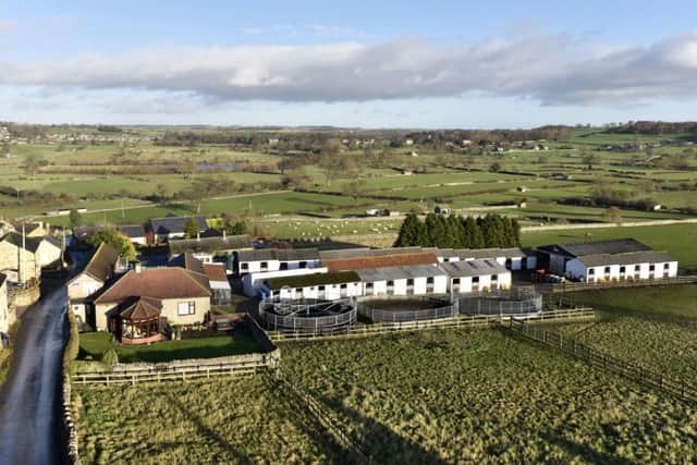 Warwick Lodge has 58 stables, land, a house and an apartment