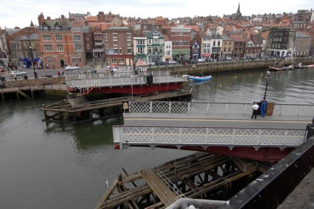 Whitby's swing bridge re-opened after maintenance in 2010