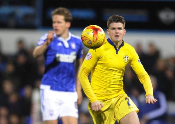 Sam Byram, pictured during his last appearance for Leeds United at Ipswich Town.  Picture: Bruce Rollinson