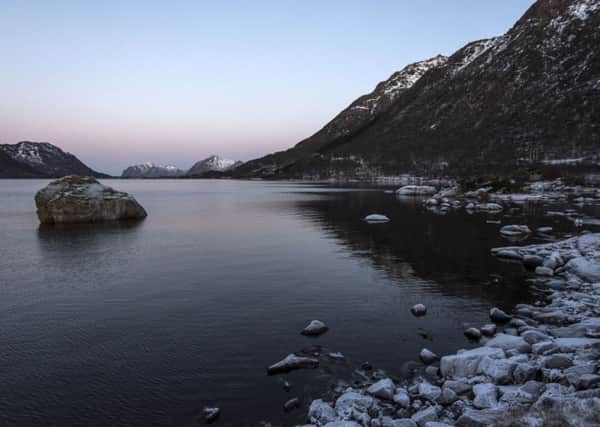The coastline of Bo, Vesteralen Islands, Norway. PIC: PA