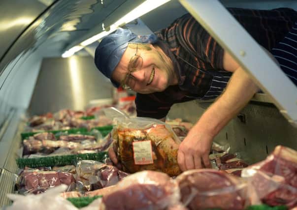 Paul Langthorne has established a flourishing trade in buffalo meat  with strong demand from Yorkshire-based Gurkhas.   Pictures: Gary Longbottom