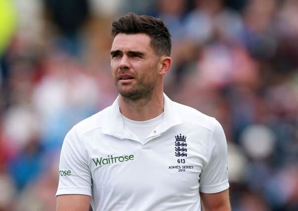 England's James Anderson (Picture: David Davies/PA Wire).