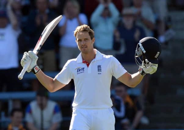 SOLID: England's Nick Compton. Picture: Anthony Devlin/PA