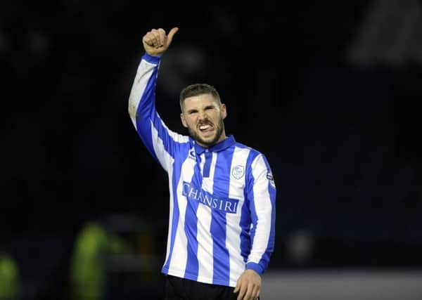 Thumbs up from two goal Gary Hooper, who has now signed a permanent deal with Sheffield Wednesday.