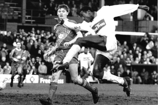 Doncaster Rovers striker Kevin Noteman scored a crucial goal against Rochdale to seal a 1-0 back in January 1991.