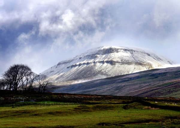 130116  A snow covered Pen Y Ghent  in the Yorkshire Dales ,   as weather forecasters predict more wintery weather to hit the region. . (Gl1008/56e)
Picfture taken on a Nikon D800 camera  with a 70-200mm lens at 145mm with an exposure of 1/200th sec at f20 with an ISO of 640
