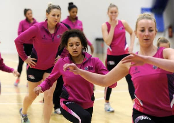 Yorkshire Jets in training at Carnegie Sports Arena. (Picture: Bruce Rollinson)