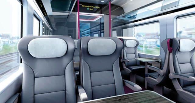 Images from manufacturer CAF of the trains to be supplied to Yorkshire's new local rail operator