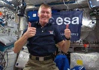 Tim Peake is onboard the International Space Station