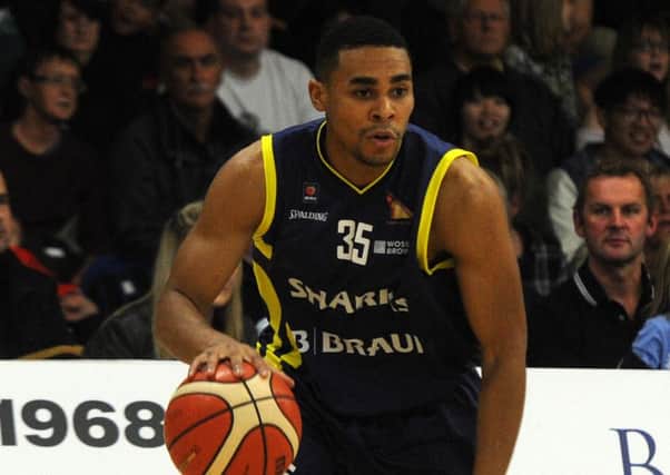 Sheffield Sharks' Kyle Odister produced a season-high 22-point haul against Manchester Giants (Picture: Andrew Roe).