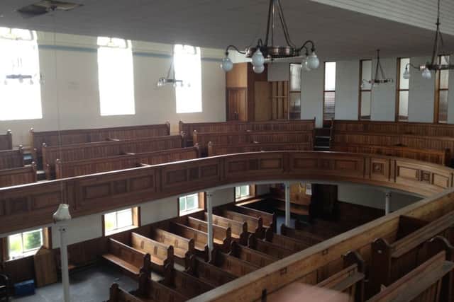 The Wesleyan chapel before Mark started work