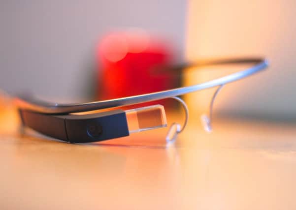 Google Glass is an example of wearable technology. Picture: Wilbert Bann.