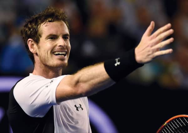 Andy Murray. Picture: AP/Andrew Brownbill.