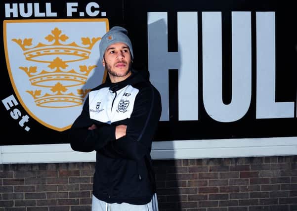 Hull FC's's Carlos Tuimavave.