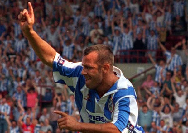Huddersfield Town's Darren Bullock scored in a 2-0 FA Cup win over Peterborough back in January 1996.