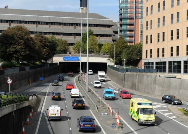 The Woodhouse Tunnel on the Leeds Inner Ring Road.