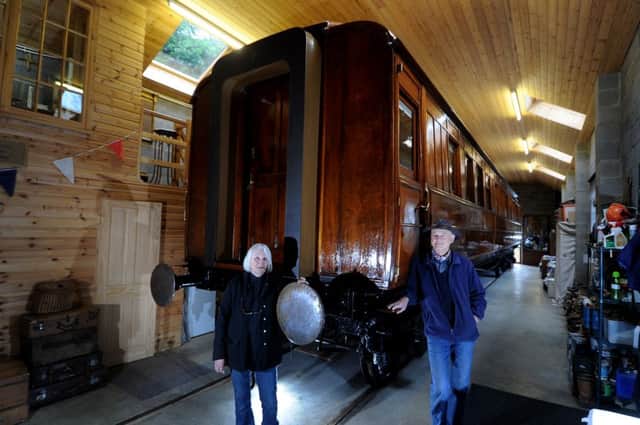 Michael and Gloria Smith, of Newton-on-Ouse, near York, have spent forty years restoring a sleeper carriage to its former glory.