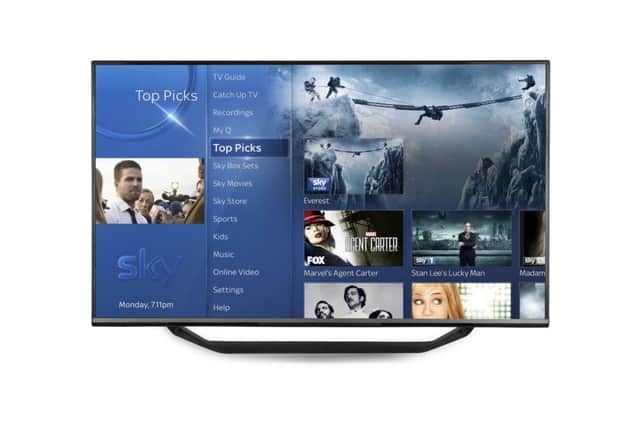 The Sky Q system sends differnet TV programmes to devices across your home