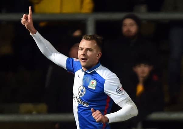 Blackburn Rovers' Jordan Rhodes  is on his way to Middlesbrough.