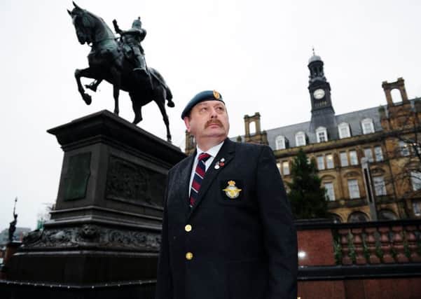 Martyn Simpson, who served in the RAF, is one of the organisers of the UK Veterans - One Voice group's upcoming march.