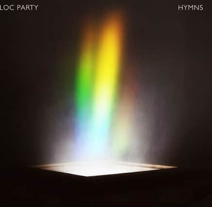 Album sleeve for Bloc Party's new album Hymns