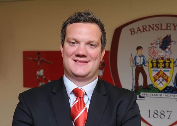 Barnsley chief Executive Ben Mansford.