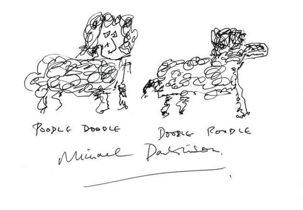Doodle by Sir Michael Parkinson