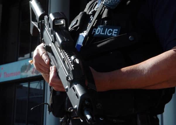 The terror threat has prompted calls for more armed police in Yorkshire.