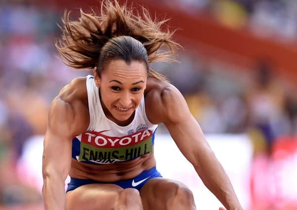 Injury scare for Jessica Ennis-Hill