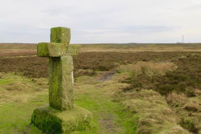 Cowper's Cross on Ilkley Moor