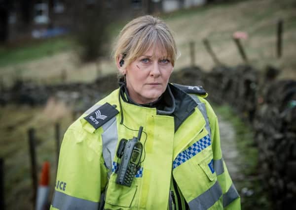 Sgt Catherine Cawood (Sarah Lancashire) finds herself in the middle of a murder investigation in the second series of Happy Valley.
