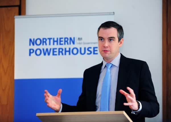 Northern Powerhouse Minister James Wharton. Picture: Jonathan Gawthorpe
