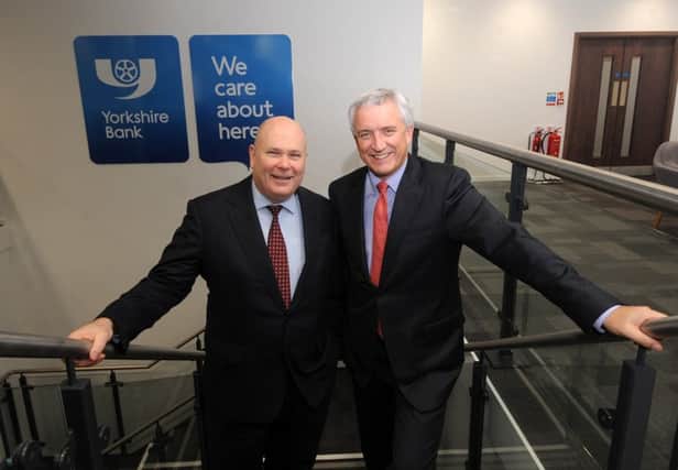 David Duffy (right) chief executive, pictured with Ian Smith, chief financial officer. Picture by Simon Hulme