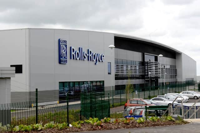 Rolls Royce plant at Washington.
