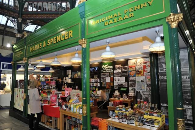 Leeds Kirkgate Market has a mix of clothing, food and household good stores.