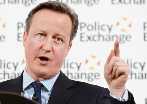 Cameron delivers his speech on prison reform today