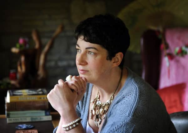 Author Joanne Harris pictured at her home at Almondbury, Huddersfield. Picture by Simon Hulme