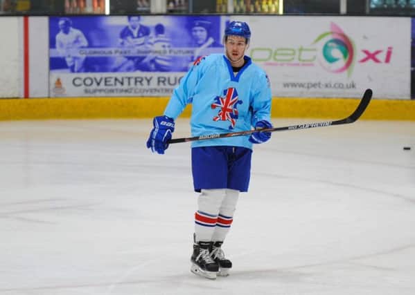 Sheffield Steelers and GB's Ben O'Connor. Picture: Colin Lawson.