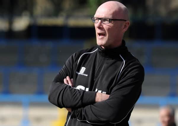 I'LL BE BACK: Former FC Halifax Town boss will bring his Gateshead team to The Shay in the next round of the FA Trophy. Neil Aspin.  Picture: Bruce Rollinson.