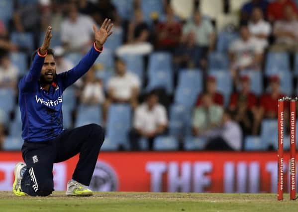 Yorkshire and Englands bowler Adil Rashid.