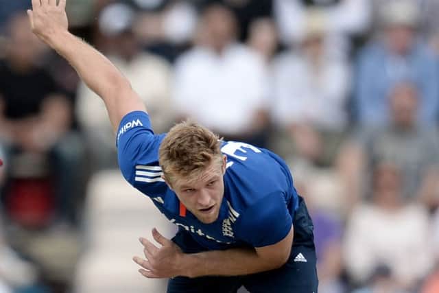 Yorkshire and England's David Willey.