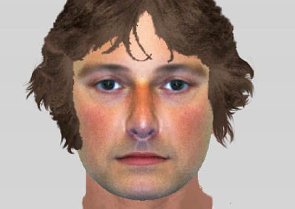Police investigating a burglary in Leeds in which a distinctive electric guitar was stolen have released an e-fit image of the suspect.