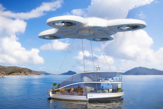 The future of holidays: a drone-delivered home