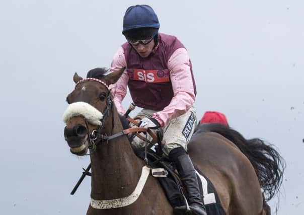 Out Sam, ridden by Gavin Sheehan, wins the Better Odds With Betfair Novices' Chase at Newbury on Saturday (Picture: Julian Herbert/PA Wire).