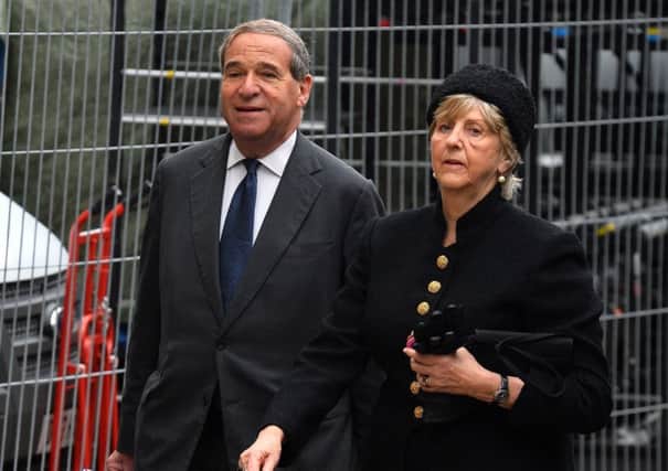 Lord and Lady Brittan.