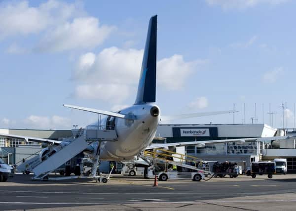 taking off: Work is now being done to improve access routes around Humberside International Airport thanks to Growth Deal funding. Picture: Sean Spencer/Hull News & Picture