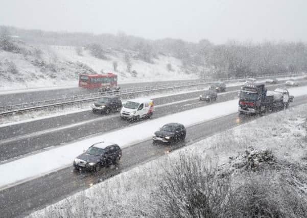 Drivers are being urged to be careful today, with ice warnings in place across the region.